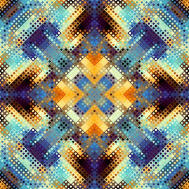 Geometrik soyut desen.