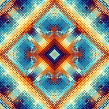 Geometrik soyut desen.