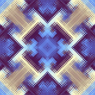 Geometrik soyut desen.