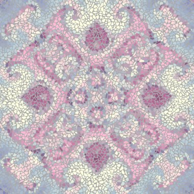 Sorunsuz mozaik sanat desen