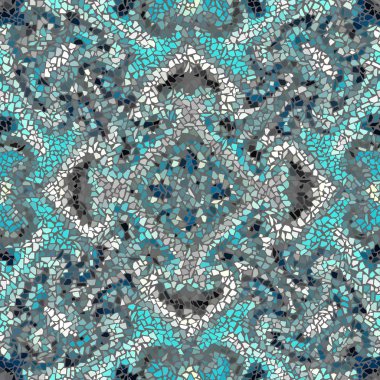 Sorunsuz mozaik sanat desen