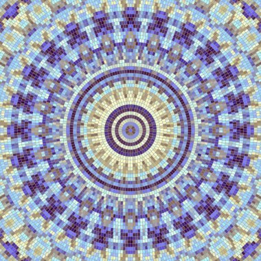 Sorunsuz mozaik sanat desen
