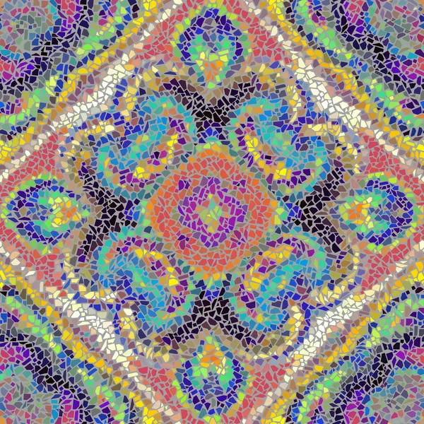 Sorunsuz mozaik sanat desen