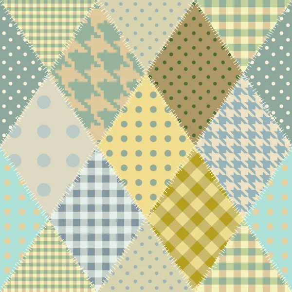 Imitation d'un patchwork — Image vectorielle