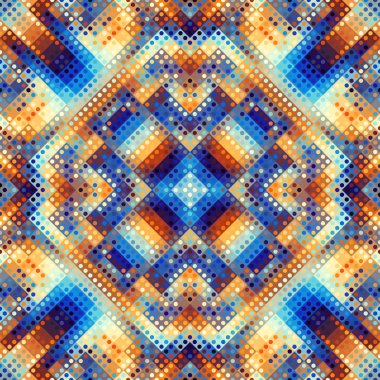 Geometrik soyut desen.