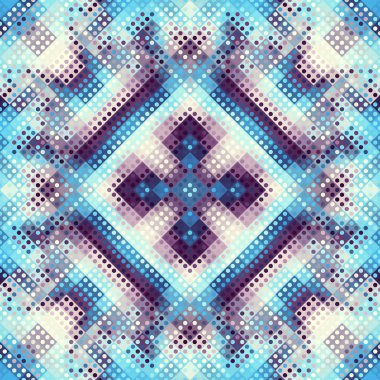 Geometrik soyut desen.