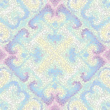 Sorunsuz mozaik sanat desen