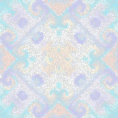 Sorunsuz mozaik sanat desen