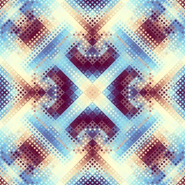 Geometrik soyut desen.