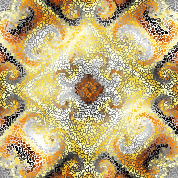 Sorunsuz mozaik sanat desen