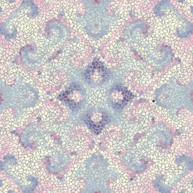 Sorunsuz mozaik sanat desen