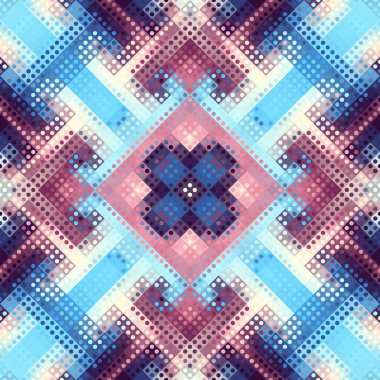 Geometrik soyut desen.