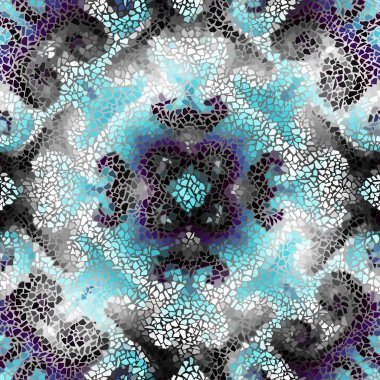 Sorunsuz mozaik sanat desen