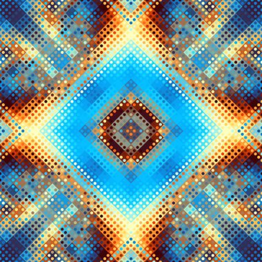 Geometrik soyut desen.