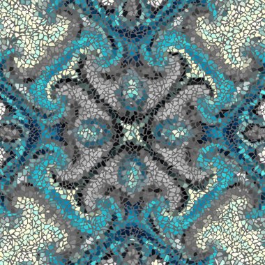 Sorunsuz mozaik sanat desen