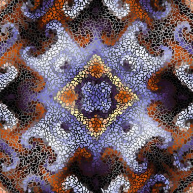 Sorunsuz mozaik sanat desen