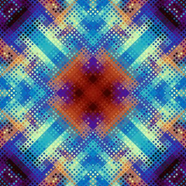 Geometrik soyut desen.