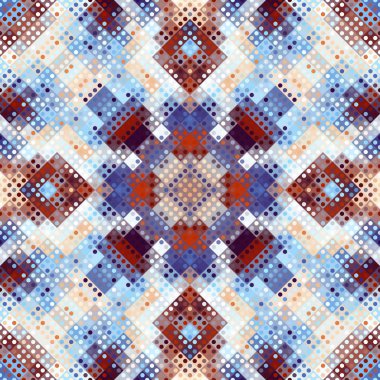 Geometrik soyut desen.