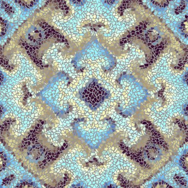 Sorunsuz mozaik sanat desen