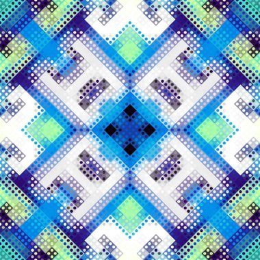 Geometrik soyut desen.