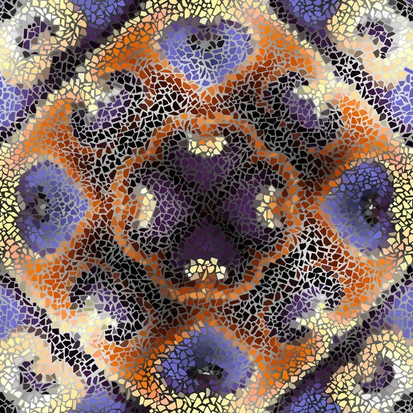 Sorunsuz mozaik sanat desen