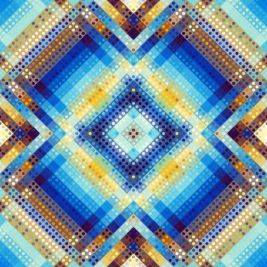 Geometrik soyut desen.