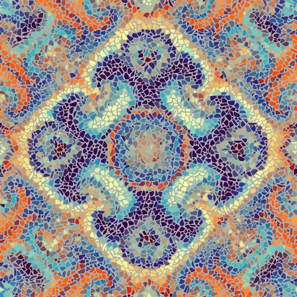 Sorunsuz mozaik sanat desen