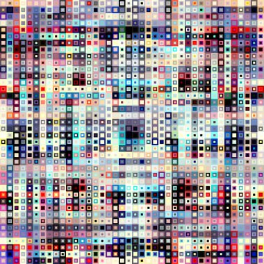 Geometrik soyut desen.