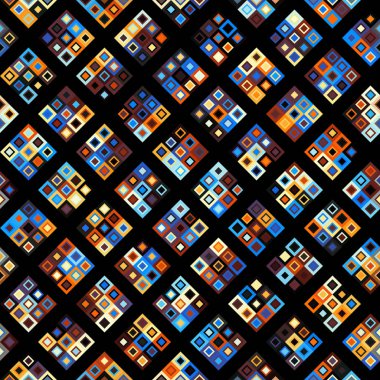 Geometrik soyut desen.