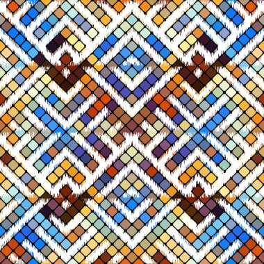 Geometrik soyut desen.