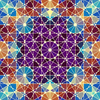 soyut geometrik desen