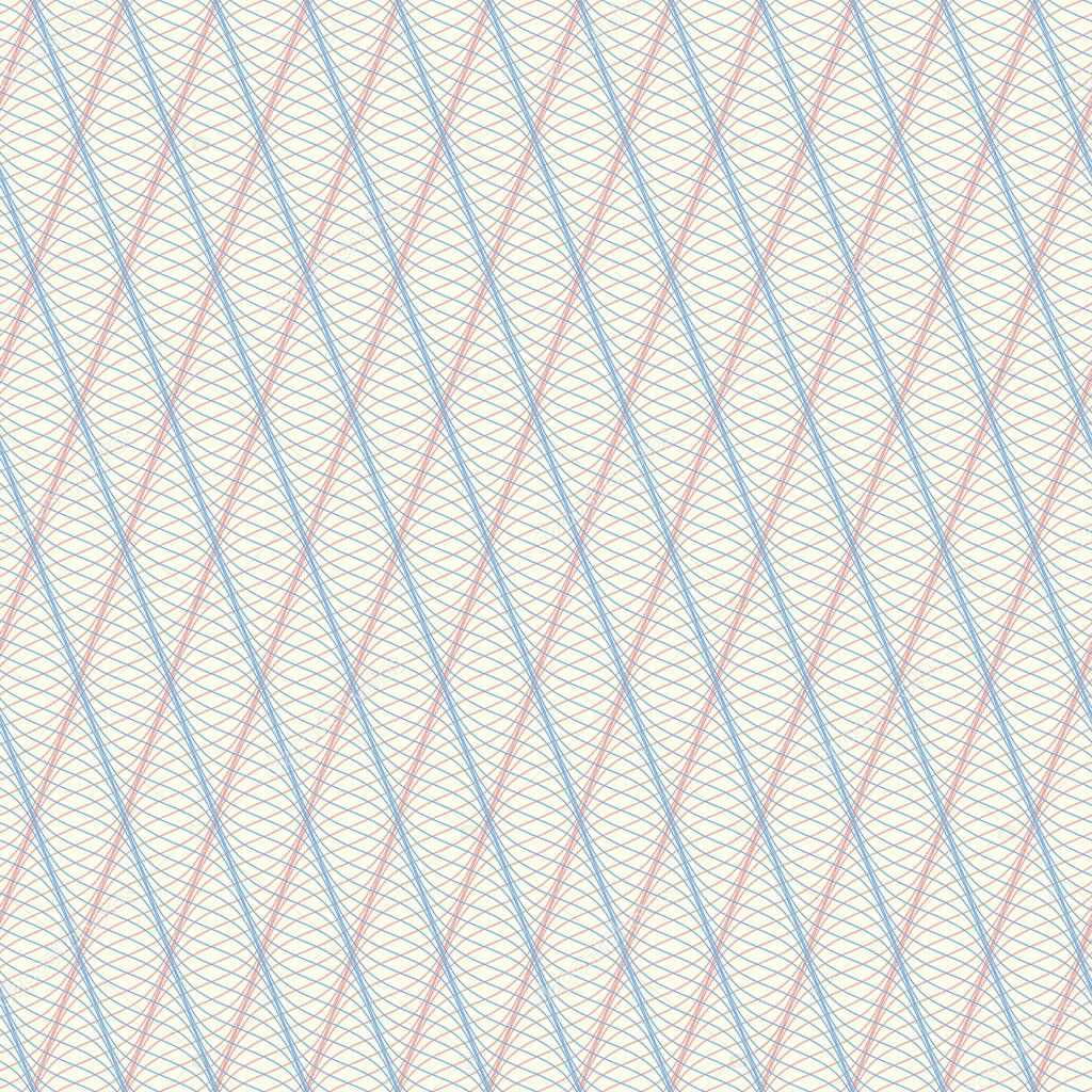 Background of wavy texture in guilloche style.