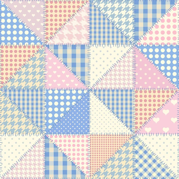 Imitacja patchwork — Wektor stockowy