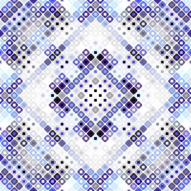 Geometrik soyut desen.