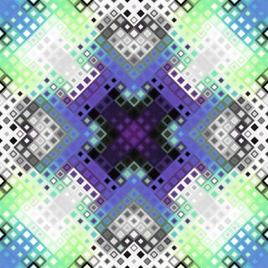 Geometrik soyut desen.