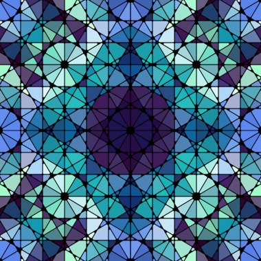 Geometrik soyut desen.