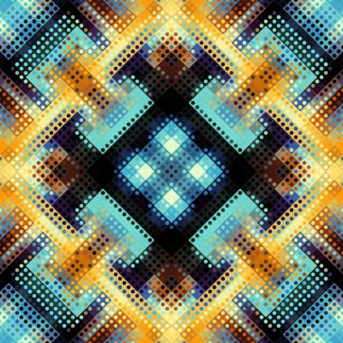 Geometrik soyut desen.