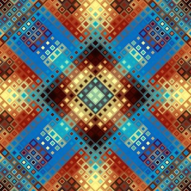 Geometrik soyut desen.