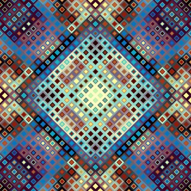 Geometrik soyut desen.