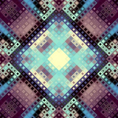 Geometrik soyut desen.