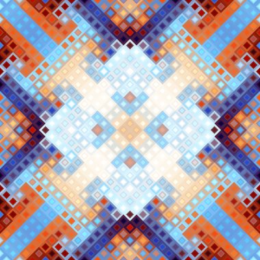 Geometrik soyut desen.