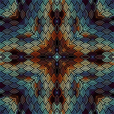 Geometrik soyut desen.