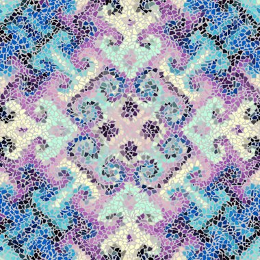 Dikişsiz mozaik desen