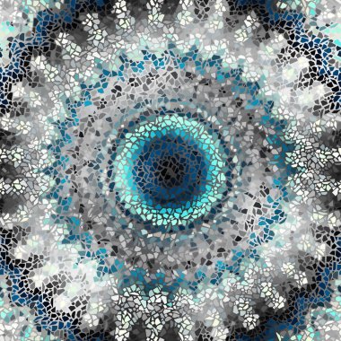 Sorunsuz mozaik sanat desen