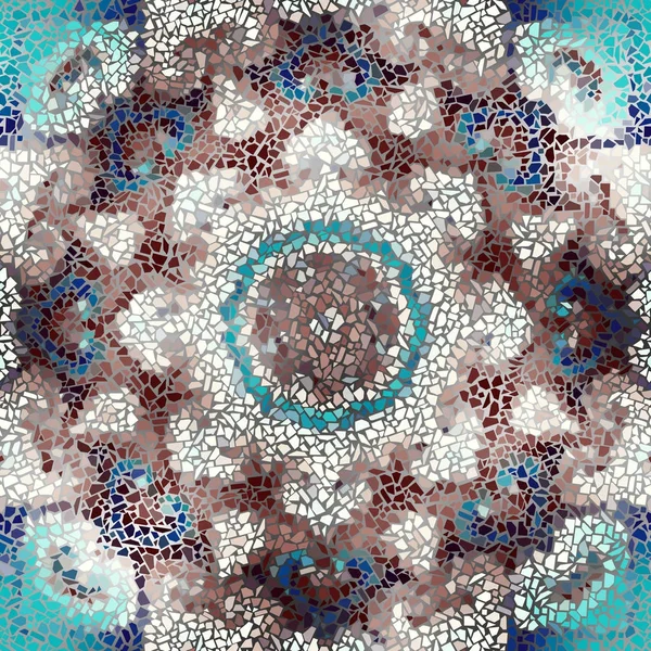 Sorunsuz mozaik sanat desen