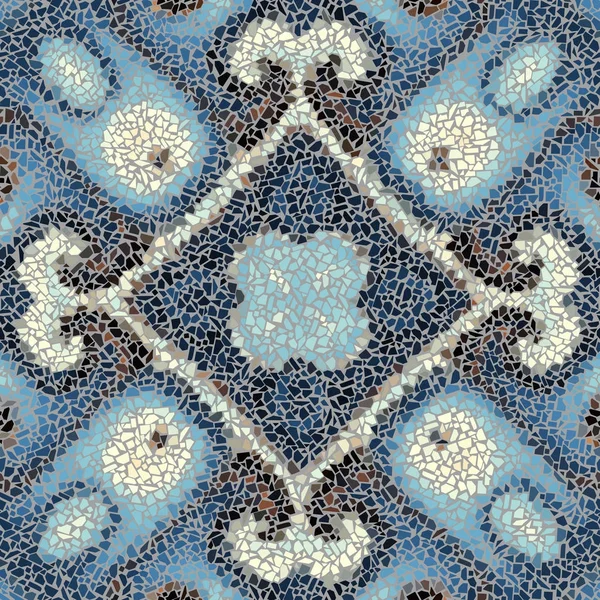 Sorunsuz mozaik sanat desen