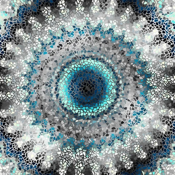 Sorunsuz mozaik sanat desen