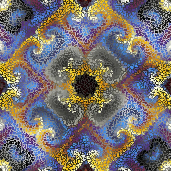 Sorunsuz mozaik sanat desen