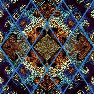 Dikişsiz mozaik desen