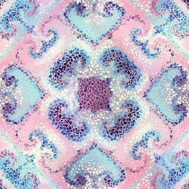 Dikişsiz mozaik desen